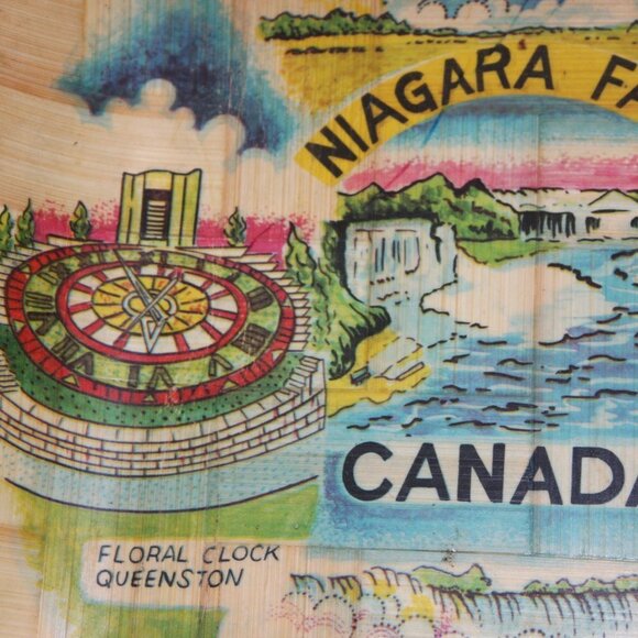 Niagara Falls Canada Bamboo Bowl - Picture 4 of 6